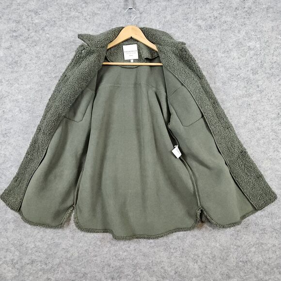 Bagatelle Collection Unisex‎ Green Sherpa Size XS Button Up Shirt 100% Polyester - Picture 6 of 12